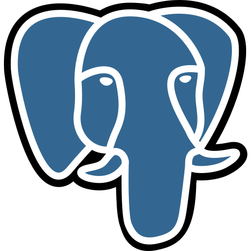 Ícone do PostgreSQL.
